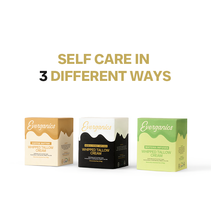 Organic Whipped Beef Tallow Balm - Unscented