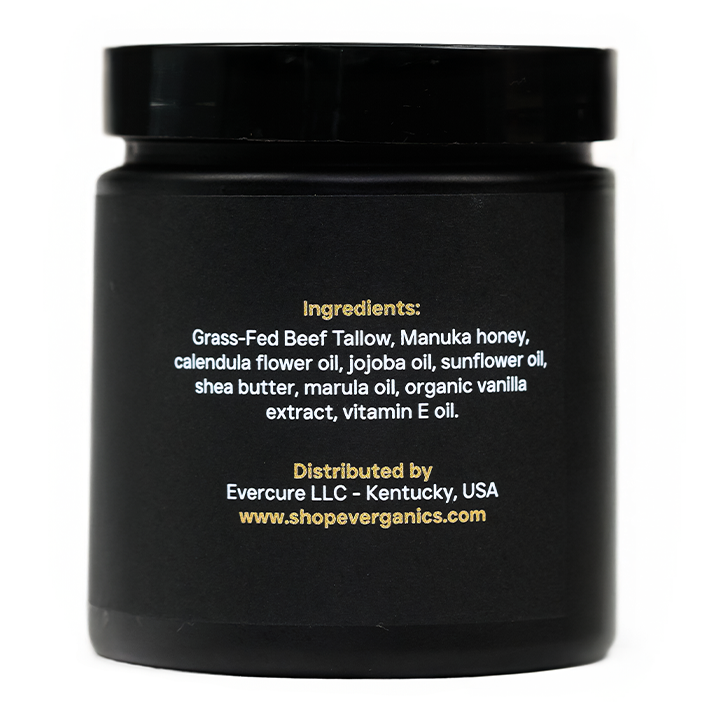 Organic Whipped Beef Tallow Balm - Unscented