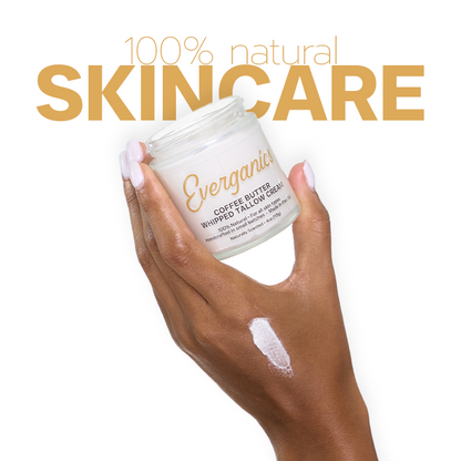 Organic Whipped Beef Tallow Balm - Coffee Butter