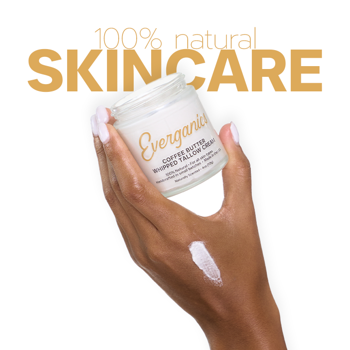 Organic Whipped Beef Tallow Balm - Coffee Butter