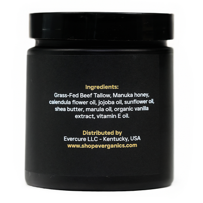 Organic Whipped Beef Tallow Balm - Unscented